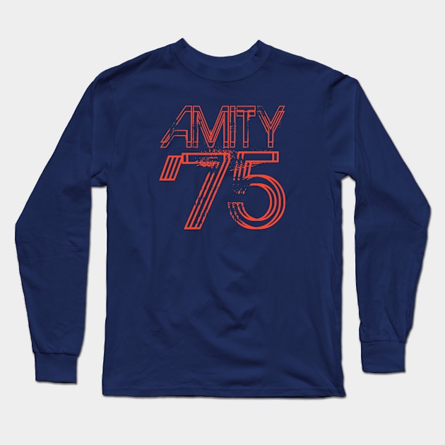 Amity '75 Coral Origins Long Sleeve T-Shirt by TheDaintyTaurus